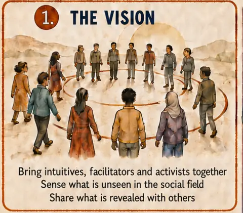 The Vision: bringing intuitives, facilitators, and activists together