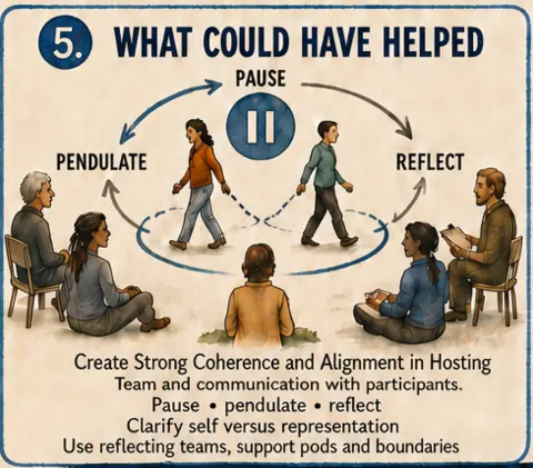 What could have helped: pause, pendulate, and reflect